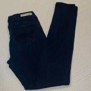 REFUGE-Glam ultra skinny low rise jean.